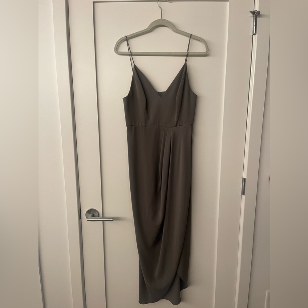 SHONA JOY SPAGHETTI STRAP DRESS